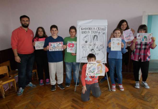 Završene su radionice karikature u Jabuci, a narednog vikenda počeće u Kačarevu