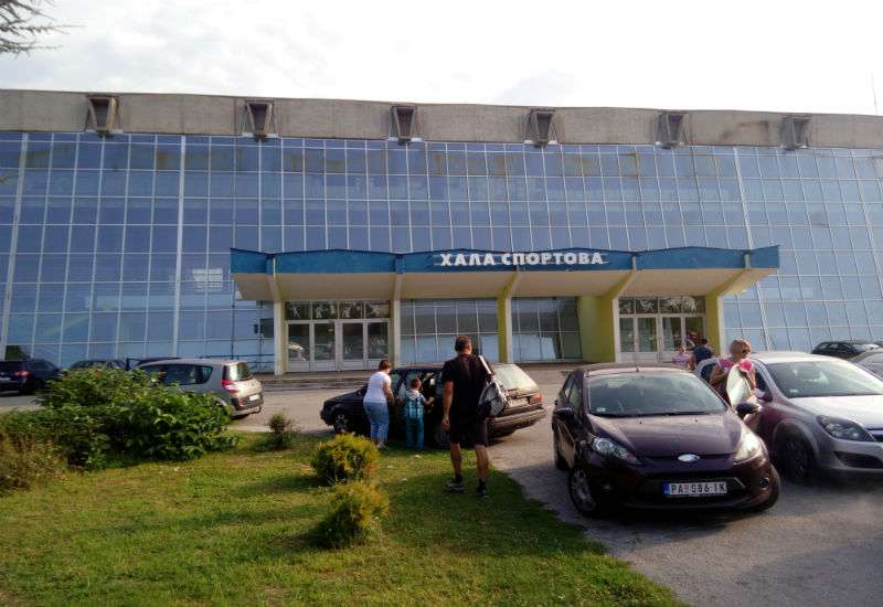 Hala sportova u Pančevu, u naselju Strelište