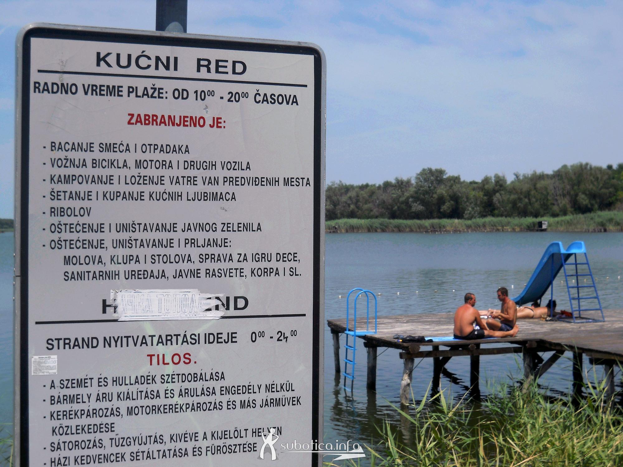 bačkotoposlko jezero subotica info