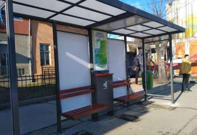 Jedno od "pametnih" autobuskih stajališta u Pančevu