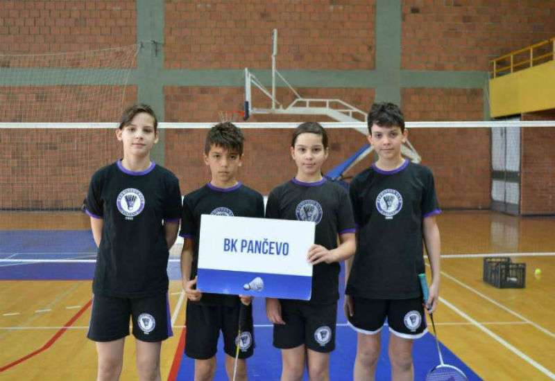 Badminton klub &ldquo;Pančevo&rdquo; predstavljali su Natalija Boharević, Nikola Borka, Sanja Perić i Mihajlo Borka