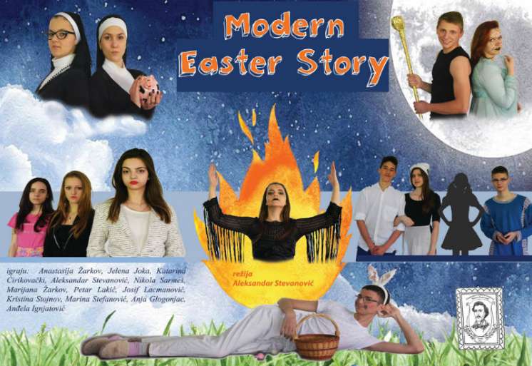 "Modern Easter Story" biće izvedena u ponedeljak, 9. maja u 18 sati u Centru za kulturu Kovin