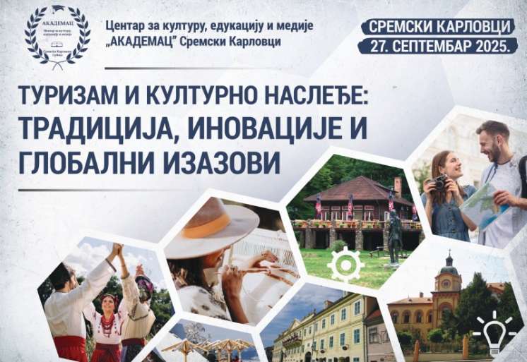 Konferencija će biti održana u velikoj sali Magistrata u Sremskim Karlovcima, u subotu, 27. septembra, sa početkom u 13 časova