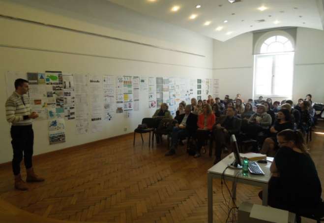 Osnovna tema radova studenata je „Instrumenti upravljanja integralnim urbanim razvojem“, poligon za izradu projekata je teritorija grada Pančeva, dok je razvojni okvir i polazna tačka „Strategija razvoja grada Pančeva za period 2014-2020. godine“