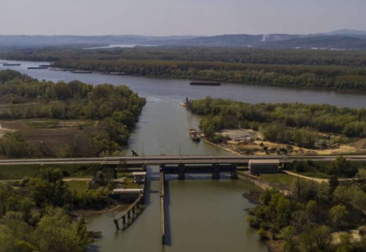 Ušće Tamiša u Dunav u Pančevu
