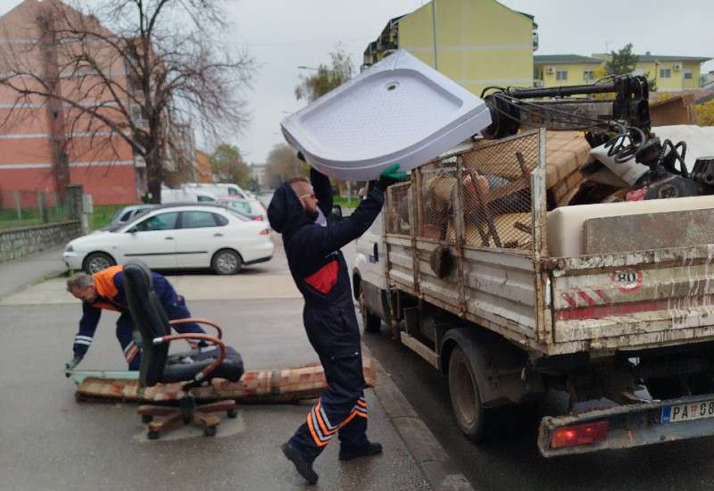 Akcija odnošenja kabastog otpada trajaće do kraja aprila